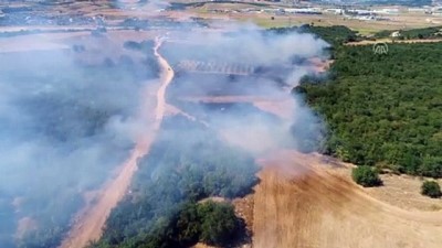 GÜNCELLEME - Bursa'da Makilik Alanda Çıkan Yangın Ormana Sıçradı