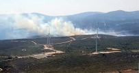 İzmir Seferihisar'da Çıkan Orman Yangını Kısmen Kontrol Altında Haberi