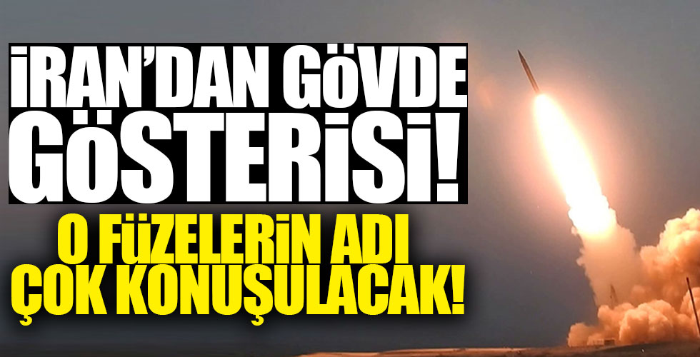 İran'dan gövde gösterisi!