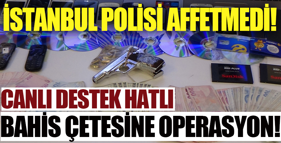 İstanbul polisi affetmedi!