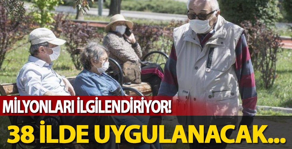 Koronavirüsle mücadelede flaş gelişme! 65 yaş üstüne tedbir uygulanan il sayısı 38'e çıktı!