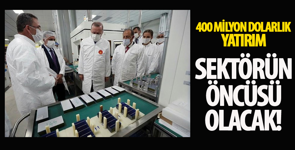 Başkan Erdoğan: Sektörün öncüsü olacak