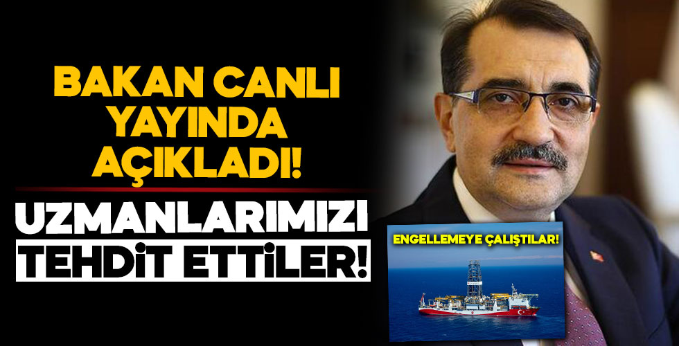 Bakan Dönmez canlı yayında açıkladı! Engellemeye çalıştılar!