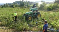 Hatay'da Traktör Devrildi Açıklaması 6 Yaralı Haberi