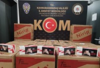 Kahramanmaraş'ta 450 Bin Adet Makaron Ele Geçirildi