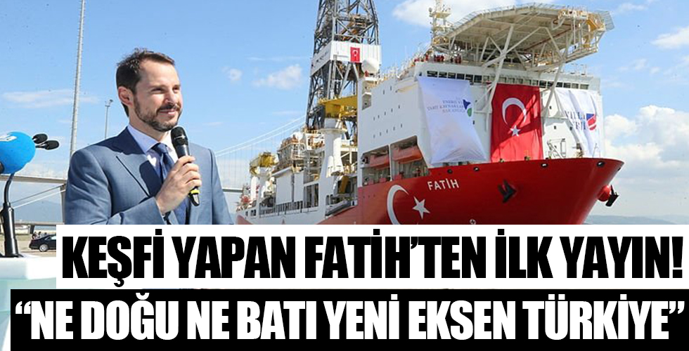 Keşfi yapan Fatih'ten canlı yayın!