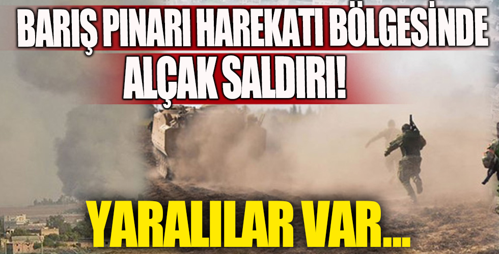 Barış Pınarı Harekatı bölgesinde alçak saldırı: 3 yaralı