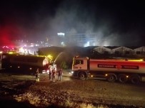 Başkent'te Kargo Şirketine Ait Depoda Yangın Çıktı