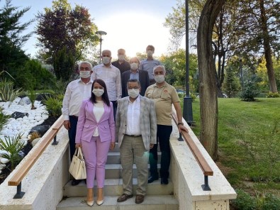 Belediye Başkanlarından Milletvekili Yağcı'ya Geçmiş Olsun Ziyareti
