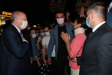 Cumhurbaşkanı Erdoğan'dan Üsküdar'da Sürpriz Ziyaret
