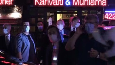 Cumhurbaşkanı Erdoğan, Üsküdar'daki Bir Restoranda Yemek Yedi