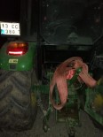 Van'da Traktörle Telefon Kablosu Çalan Şüpheli, Jandarma Tarafından Yakalandı Haberi