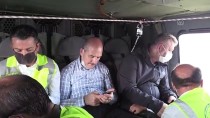 Bakanlar Soylu, Pakdemirli Ve Kurum, Afet Bölgesini Havadan İnceledi