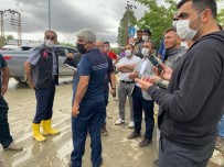 Başkan Say, Sel Bölgesinde İncelemelerde Bulundu