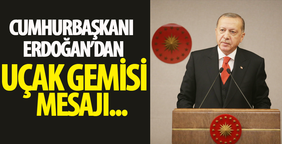 Cumhurbaşkanı Erdoğan'dan önemli açıklamalar