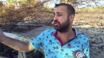 GÜNCELLEME 2 - Seferihisar'da Otluk Alanda Çıkan Yangında Yaklaşık 50 Araç Yandı Haberi