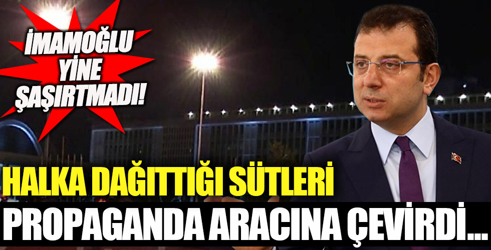 İmamoğlu yine şaşırtmadı!