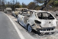 İzmir'deki Yangında Bilanço Ağır Oldu Açıklaması 58 Araç Yandı, 2 Milyon TL'nin Üstünde Hasar Var Haberi