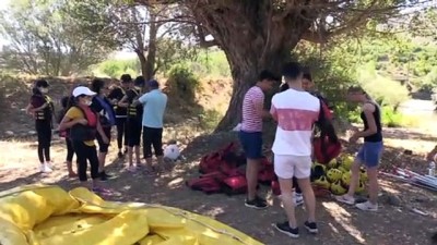 Karasu Nehri Rafting Tutkunlarının Gözdesi Oldu