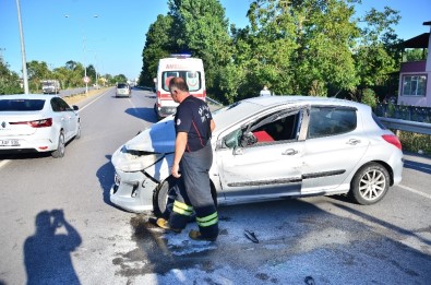 Samsun'da Patoz Kazası Açıklaması 1 Yaralı