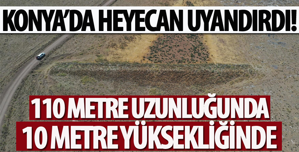 Konya'da heyecan uyandıran buluş...