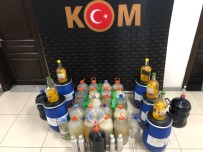 Mersin'de 425 Litre Sahte İçki Ele Geçirildi