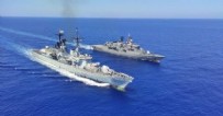 TWITTER - MSB'den flaş paylaşım: Türk savaş gemileri Doğu Akdeniz'de