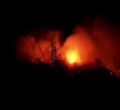 Samandağ'da Sazlık Alanda Yangın