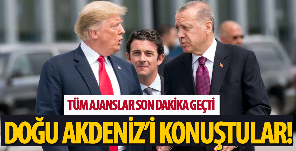 Erdoğan, ABD Başkanı Donald Trump ile telefonda görüştü