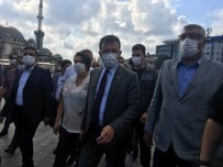 İBB Başkanı İmamoğlu Gezi Parkı'nda İncelemelerde Bulundu