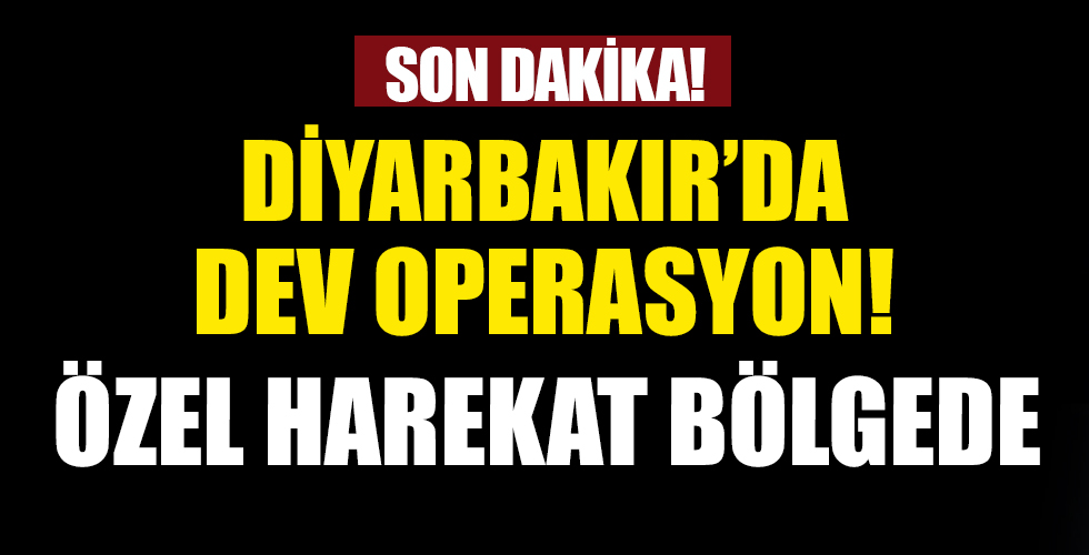 İçişleri Bakanlığınca, Diyarbakır‘da Yıldırım-7 Lice Narko-Terör operasyonu başlatıldı!