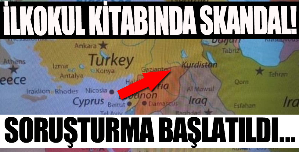 İlkokul kitabında skandal! Soruşturma başlatıldı