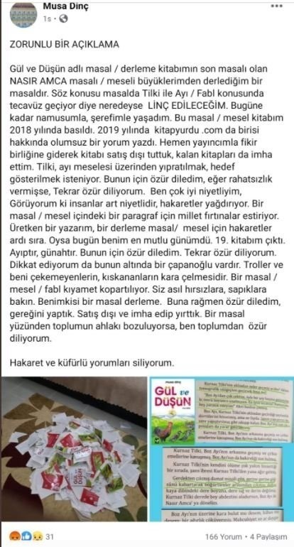 Özrü kabahatinden büyük!