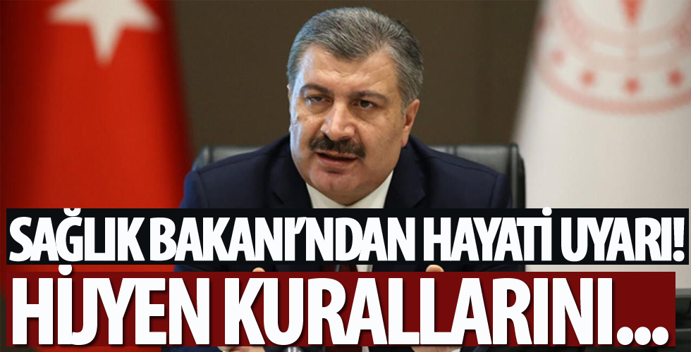 Bakan Koca'dan flaş açıklama...