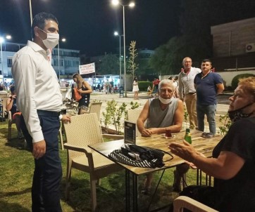 Başkan Kayalar'dan Gece Mesaisi