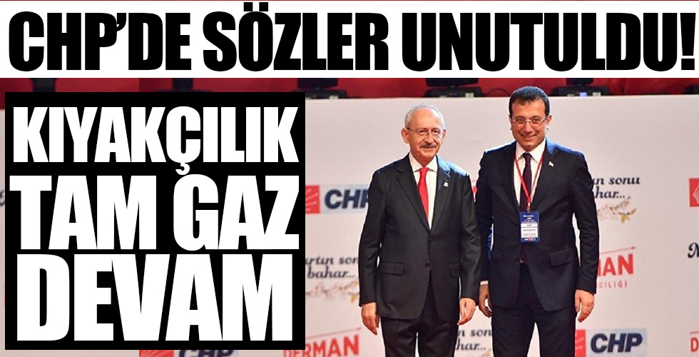 CHP'de verilen sözler unutuldu! Kıyakçılık tam gaz devam...