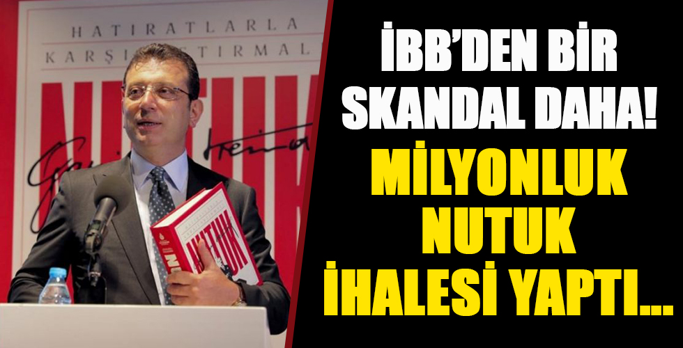 İBB'nin Nutuk bastırma maliyeti belli oldu