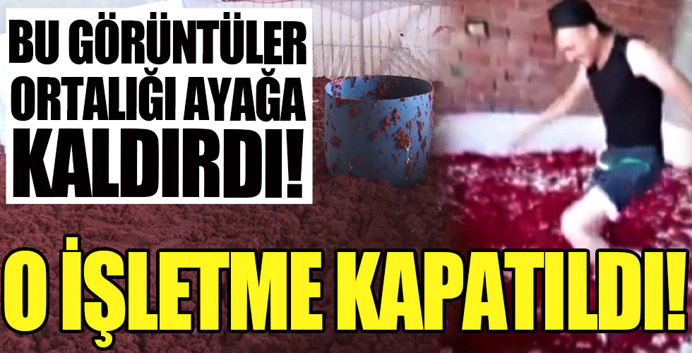 Mide bulandıran görüntüler ortalığı ayağa kaldırdı!