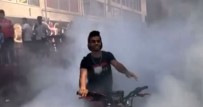 (Özel) İstanbul'da Motosikletli Magandaların 'Drift' Terörü Kamerada
