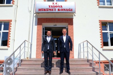 Amasya Milli Eğitim Müdürü Taşova'ya Veda Etti