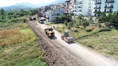 Başiskele'de Üst Yapı Çalışmaları Sürüyor