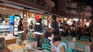 Datça'da 100 Polisle Dev Uygulama