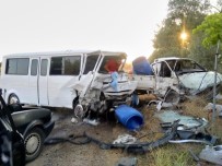 Milas'ta Zincirleme Trafik Kazası Açıklaması 2 Yaralı