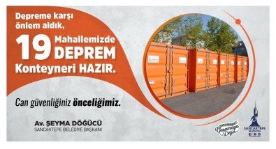 Sancaktepe'deki Konteynerler Hayat Kurtaracak