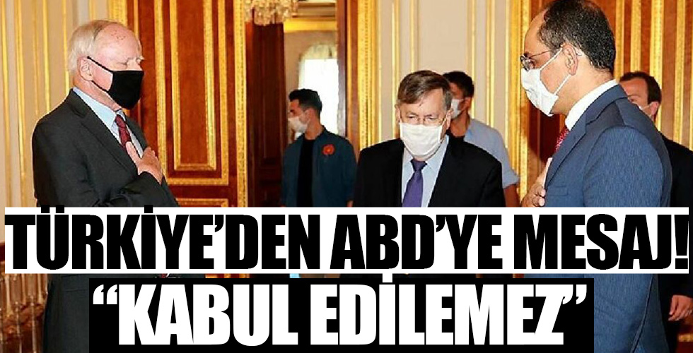 Türkiye'den ABD'ye çok net uyarı!