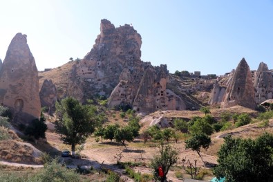 Uçhisar Kalesi'ni 8 Ayda 65 Bin 900 Turist Ziyaret Etti