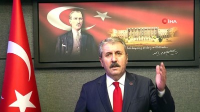BBP Genel Başkanı Destici Açıklaması 'Sultan Alparslan Da Bizim, Gazi Mustafa Kemal De Bizim'