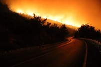 İzmir'deki Yangın Büyüyor Açıklaması Siteler Boşaltıldı