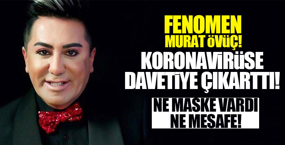 Murat Övüç'ün konseri koronavirüse davetiye çıkarttı!