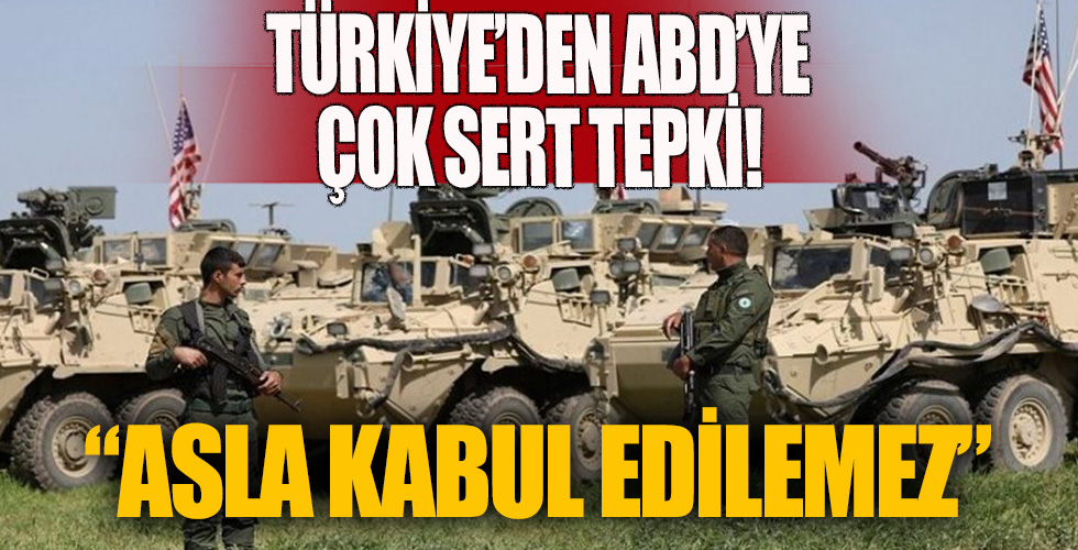 Türkiye'den ABD'ye çok sert tepki!